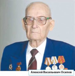 Командир пулемётного расчёта сержант Алексей Васильевич Осипов
